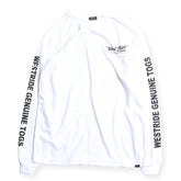 POWER DRY LONG TEE - GENUINE WHITE - May club